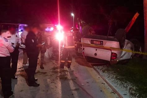 Trágico Accidente en la Zona Hotelera de Cancún Exceso de Velocidad