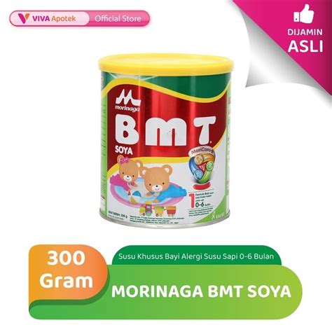 Jual Morinaga Bmt Soya Susu Formula Bayi Alergi Susu Sapi 0 6 Bulan