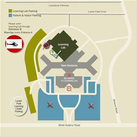 New Lanier Tech Campus Map