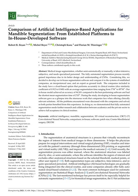 Pdf Comparison Of Artificial Intelligence Based Applications For