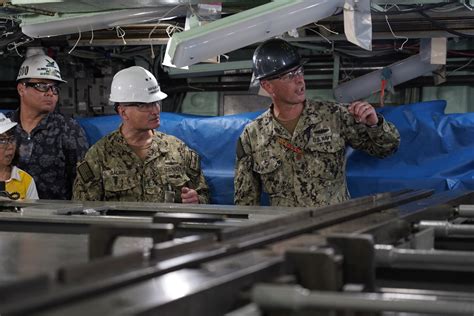 Naval Sea Systems Command Visits Pearl Harbor Naval Shipyard Naval Sea Systems Command