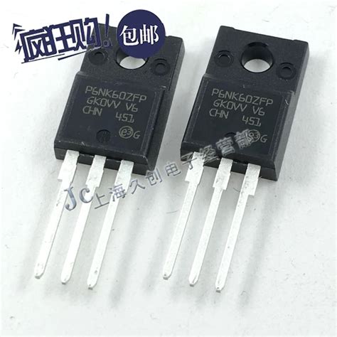 Pcs Stp Nk Zfp To Stp Nk Nk Zfp Mosfet N Channel V Zener