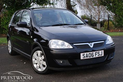 VAUXHALL CORSA 1 2 SXi 16V TWINPORT 80 BHP 5 DOOR HATCHBACK Black