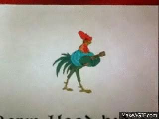 rooster walk on Make a GIF