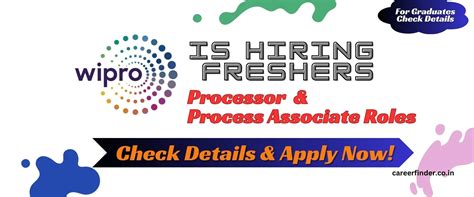 Wipro Hiring Freshers 2 Roles For Graduates Apply Now