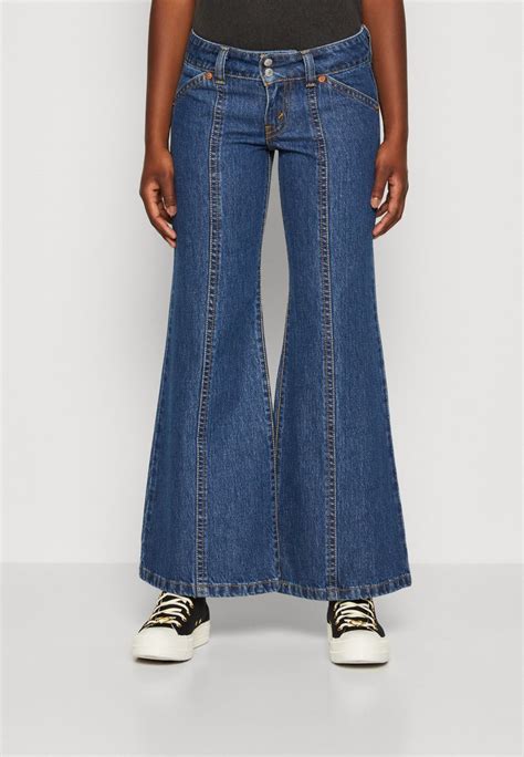 Levis® Noughties Big Bells Flared Jeans Never Wrong Stone Blue