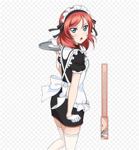 405 Nishikino Maki Love Live Card SR Render Personaje De Anime