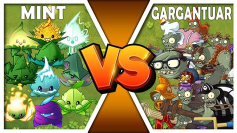 Pvz 2 Survival All Mints Vs All Gargantuar Of Events Plants Vs