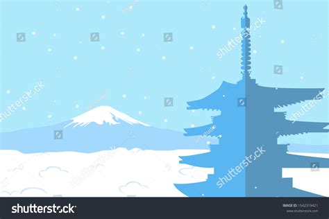 Mt Fuji Winter: Over 566 Royalty-Free Licensable Stock Vectors & Vector ...