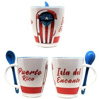 Puerto Rico Coffee Cup With Spoon Handel Ceramics Mug Free