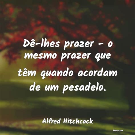 Frases De Alfred Hitchcock