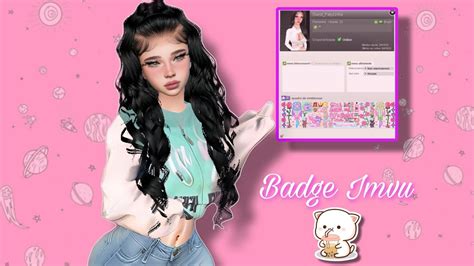 Como Conseguir Badges Emblemas No Imvu Ld Imvu Youtube