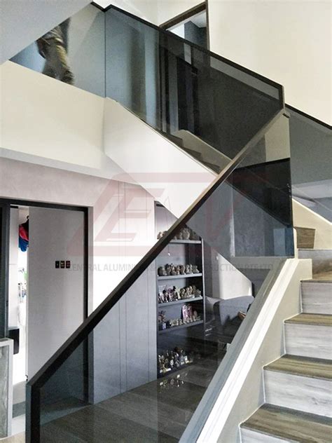 Staircase Railings Central Aluminium Glass