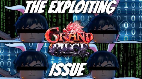 Gpo The Exploiting Issue In Grand Piece Online Youtube