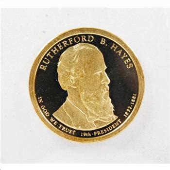 S Proof Rutherford B Hayes Commemorative Presidential Dollar Dcam