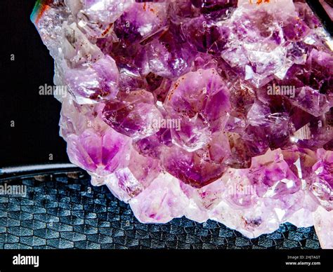 Amethyst Crystal February Birthstone Stock Photo - Alamy