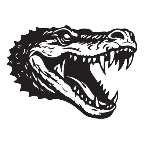 head ferocious crocodile, alligator icon. Crocodile logo. 26159214 ...