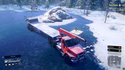 Cargo Delivery Snowrunner Heavy Truck Mudrunner Offroading