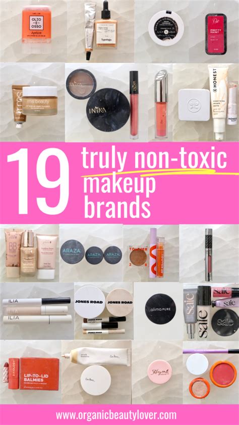 Truly Non Toxic Makeup Brands The Real List Organic Beauty Lover