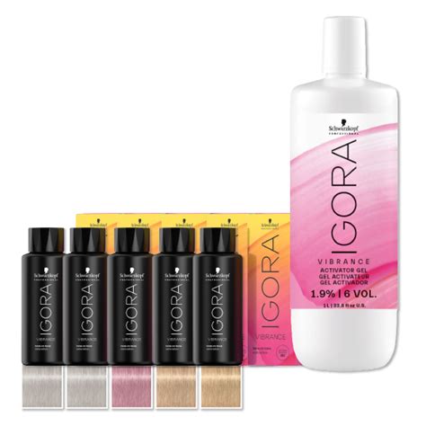 Schwarzkopf Distributor IGORA VIBRANCE® Level 10 Toner Try Me Kit - 1 ...