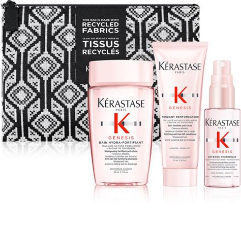 Kérastase Genesis Travel Set to Treat Hair Loss notino co uk