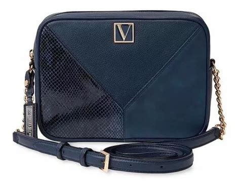 Victorias Secret Crossbody Bandolera Azul Diseño Víbora Envío gratis