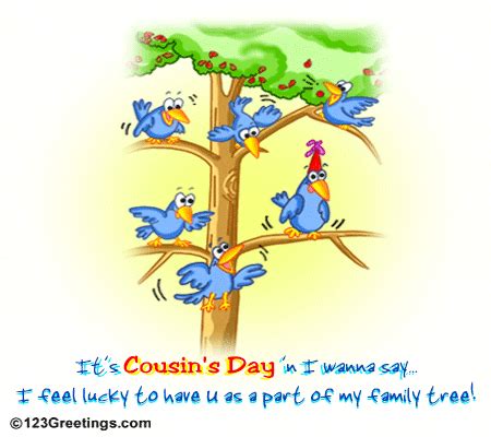 National Cousin's Day Cards, Free National Cousin's Day eCards | 123 Greetings