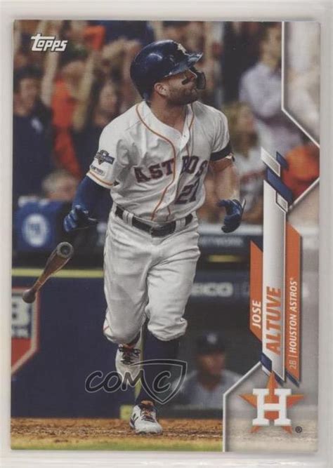 2020 Topps Houston Astros Jose Altuve Hou 1 Ebay