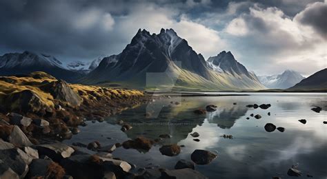 Panoramic landscape by AlgorithmicCreative on DeviantArt