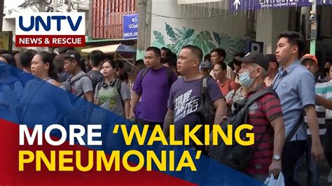 DOH Confirms 4 Cases Of Walking Pneumonia In PH YouTube