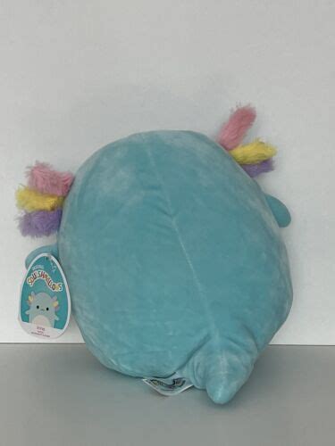 Squishmallow 8 Irina Axolotl Rare Soft Blue Sea Life Plush Bnwt