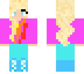 Briannaplayz in Prestonplayz's merch | Minecraft Skin