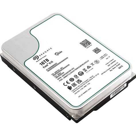 Серверний диск Seagate Exos X16 16Tb 7.2K 12G SAS 3.5 (ST16000NM002G ...