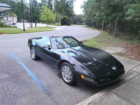 4th Gen Black 1996 Chevrolet Corvette LT4 Convertible For Sale