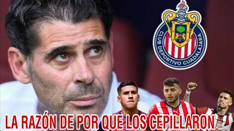 Se Confirma Por Que Separa Chivas A Alexis Vega Chicote Y Martinez