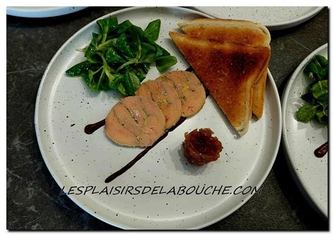 Foie Gras Cuit Sous Vide à Basse Température De Les Plaisirs De La Bouche Et Ses Recettes De