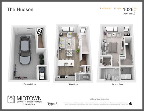 Floor Plans – Midtown Luxury Townhomes