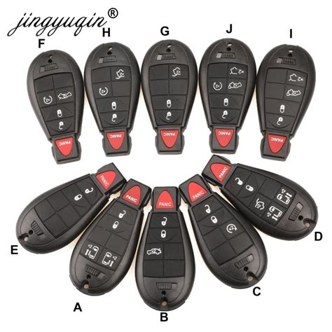 Jingyuqin Pcs Car Remote Key Shell For Chrysler Town Country Fit