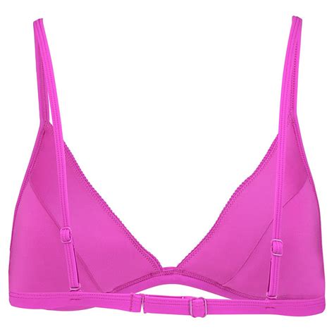 Puma Ribbed Triangle Bikini Top Pink Dressinn