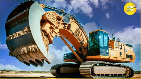 Biggest Heavy Equipment Construction Machines Working At Another Level