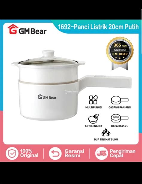 Gm Bear Panci Listrik Serbaguna In Electric Cooking Pot Cooker