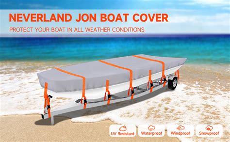 Amazon Jon Boat Cover 14ft 16 Ft Heavy Duty Jon Boat Waterproof