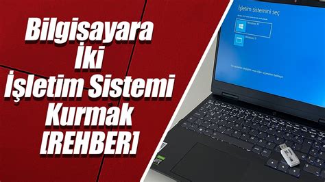 Bir Bilgisayara Ki Letim Sistemi Kurmak Rehber Youtube