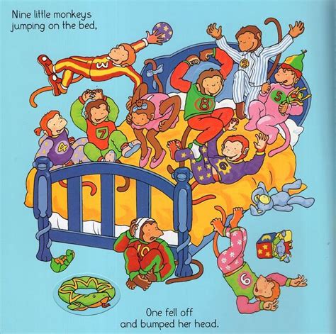 Ten Little Monkeys Jumping on the Bed (Classic Book With Holes) (Paperback)