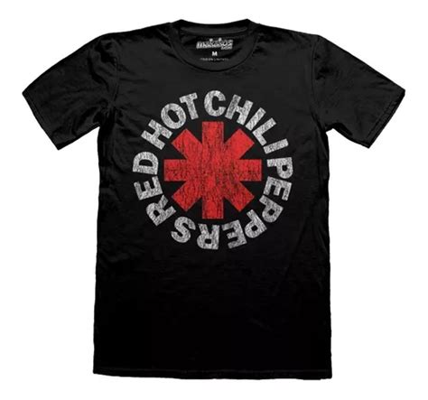 Playera Red Hot Chili Peppers Logo Mercadolibre
