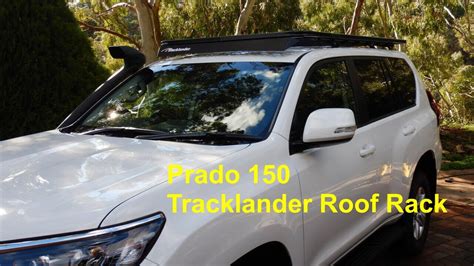 Toyota Prado 150 2021 Roof Rack Fitting Tracklander Part 2 Youtube