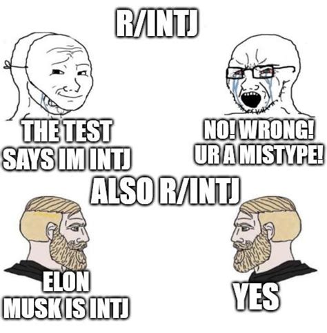 Everyone Else Is A Mistype Intj Rmbti