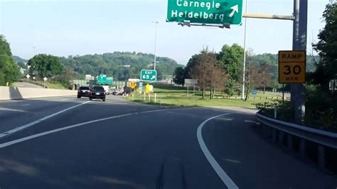 Parkway West Interstate 376 Exit 65 Westboundinbound Youtube