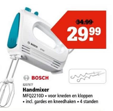 Bosch handmixer mfq2210d aanbieding bij Marskramer