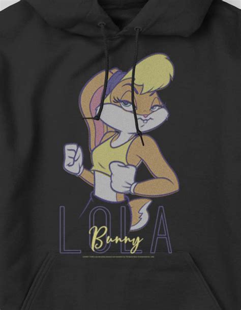 Looney Tunes Lola Bunny Unisex Hoodie Black Tillys